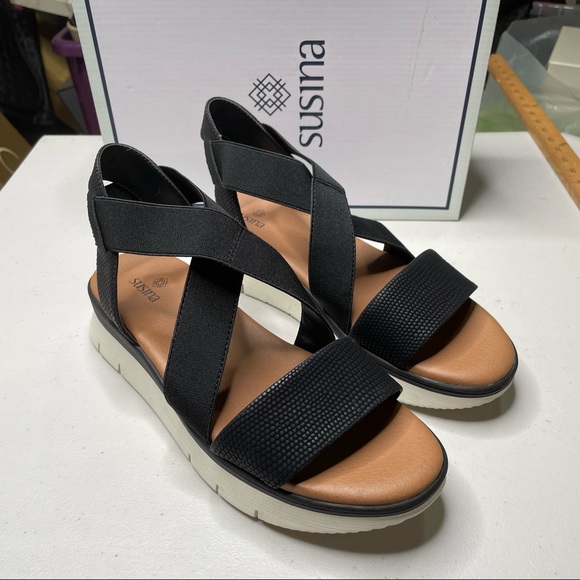 Susina Bali-pu black size 7.5 M - Picture 3 of 13